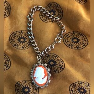 Classic Victorian cameo bracelet